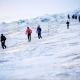 polar circle marathon runners icecap
