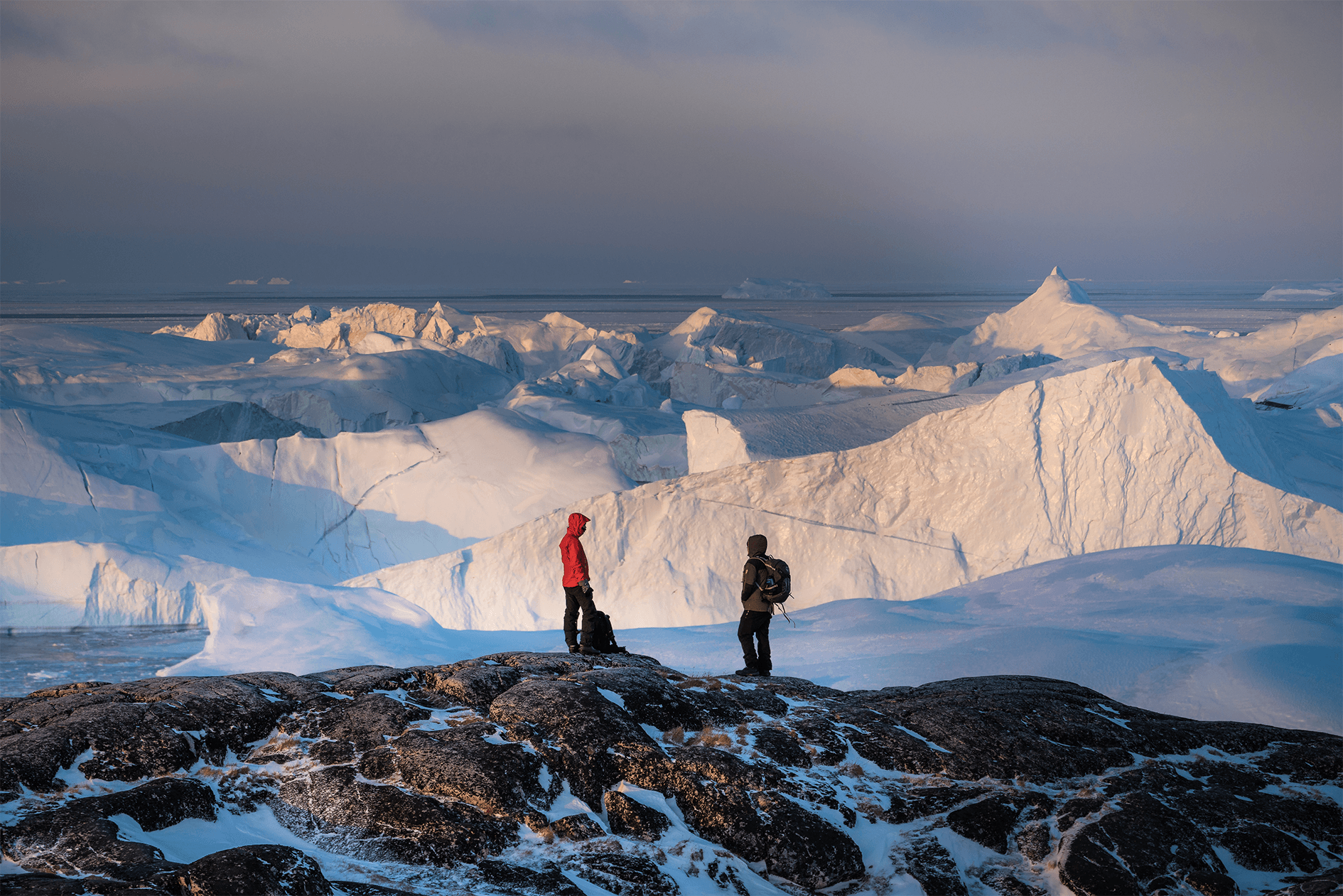 View Point In The Ilulissat Icefjord. Photo - Jason C. Hill, Visit Greenland