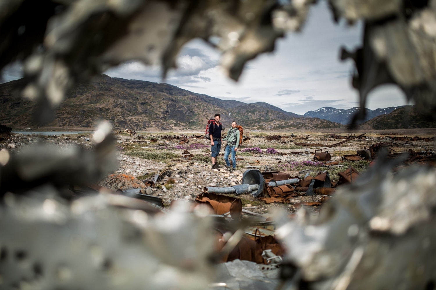Exploring the remnants of the American air base in Narsarsuaq-min