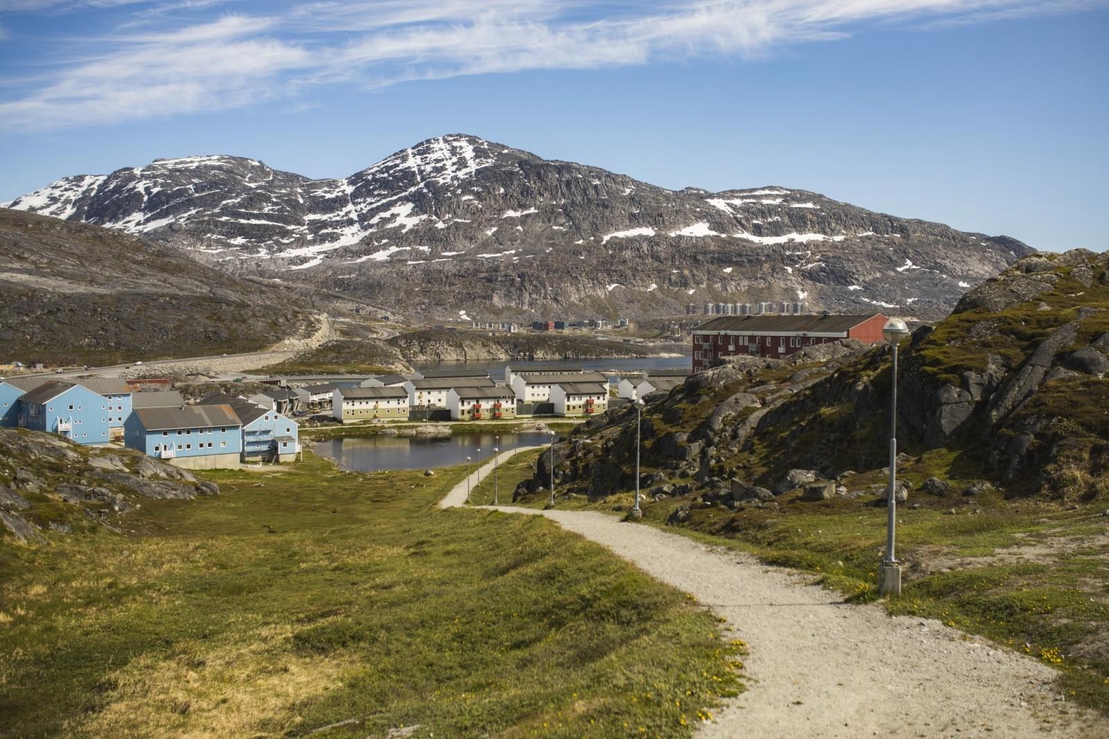 After-The view from Nuussuaq area towards Qinngorput and Mt.Ukussissat in Nuuk
