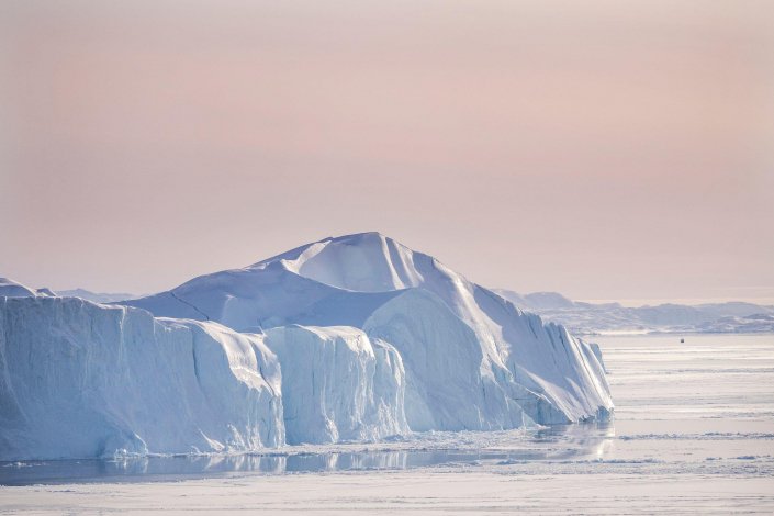 First glimpse of the Ilulissat Icefjord. Photo - Lisa M. Burns, Visit Greenland