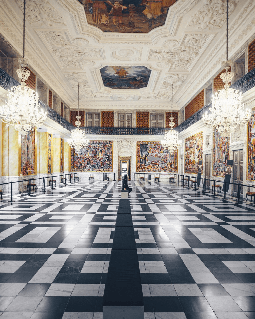 The Queen's Tapestries at Christiansborg Palace in Copenhagen. Photo by Daniel Rasmussen