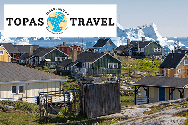 Greenland by Topas: Diskoøen, Isbjerge og Eqi gletsjer