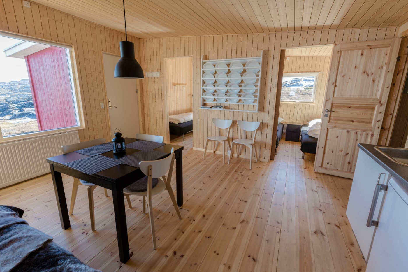 Lodge of Inuk Hostels, Nuuk. Photo by Daniel Gurrola - Visit Greenland