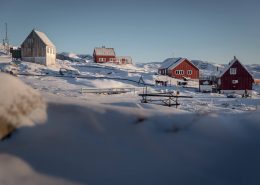 Hotel Nordlys in the village Oqaatsut in Greenland. Photo by Mads Pihl - Visit Greenland