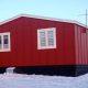 Qaanaaq Accommodation in Winter, North Greenland. Photo by Qaanaaq Accommodation