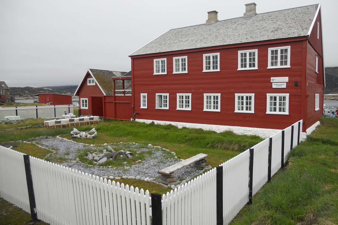 Qeqertarsuaq Museum in the Disko Bay, North Greenland. Photo by Qeqertarsuaq Museum