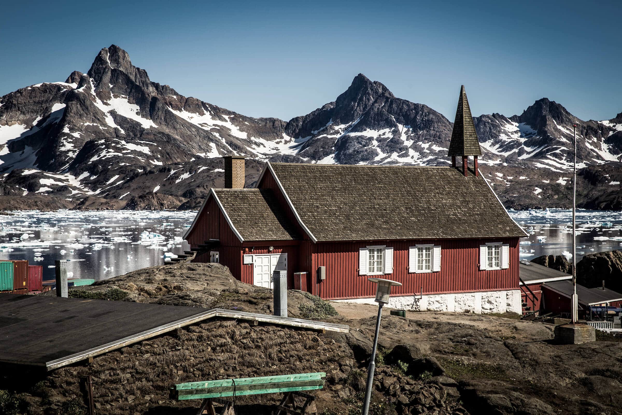 Tasiilaq Museum in the old church in Tasiillaq, East Greenland. By Mads Pihl
