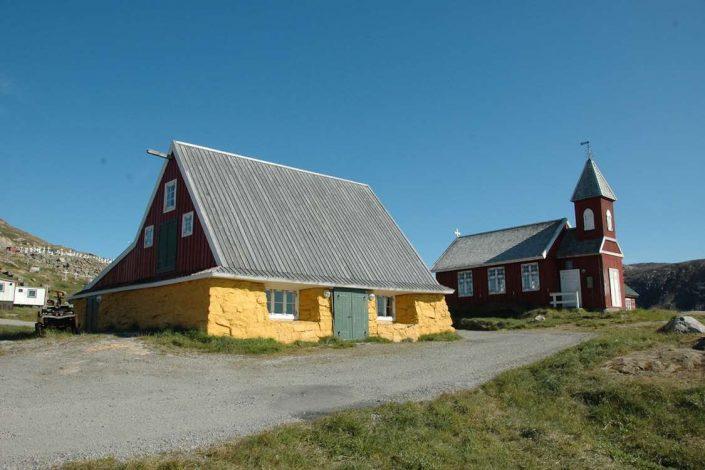 The Upernavik Museum from outside. Photo by Upernavik Museum, Visit Greenland
