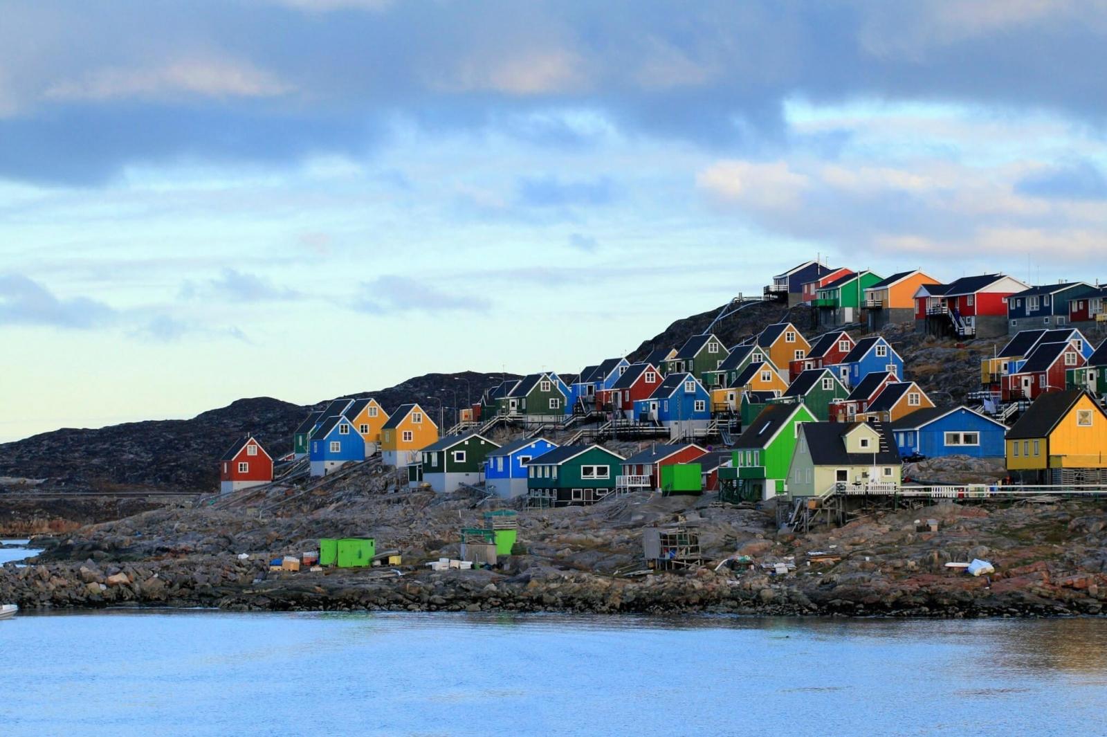 Aasiaat and its colorful houses. Photo by Magssannguaq Qujaukitsoq