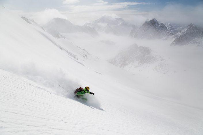 An Eternity of ski touring. Photo by Fredrik Schenholm.