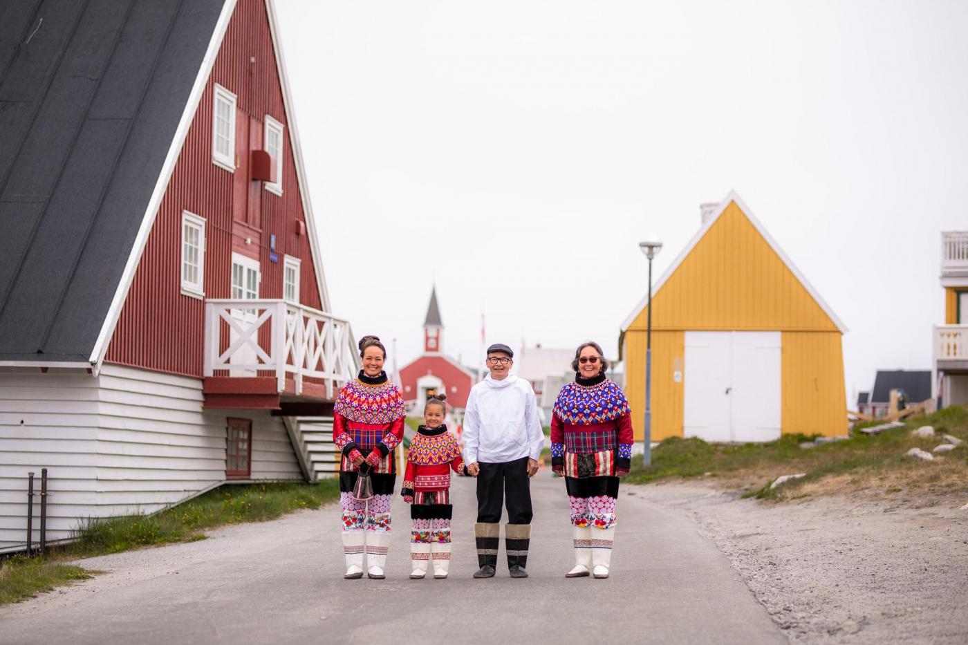 Traditional Clothing On National Day. Photo - Aningaaq R. Carlsen, Visit Greenland