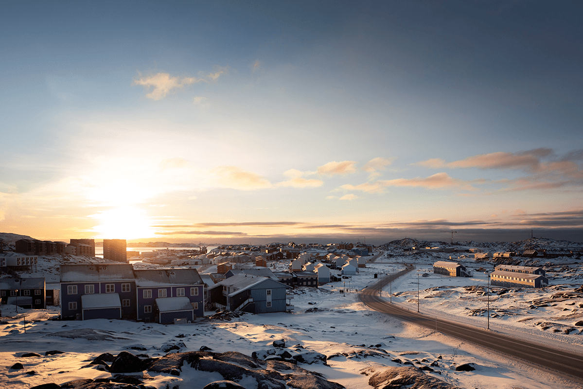 The Light In Nuuk In The dark 3 Photo by Aningaaq R. Carlsen - Visit Greenland
