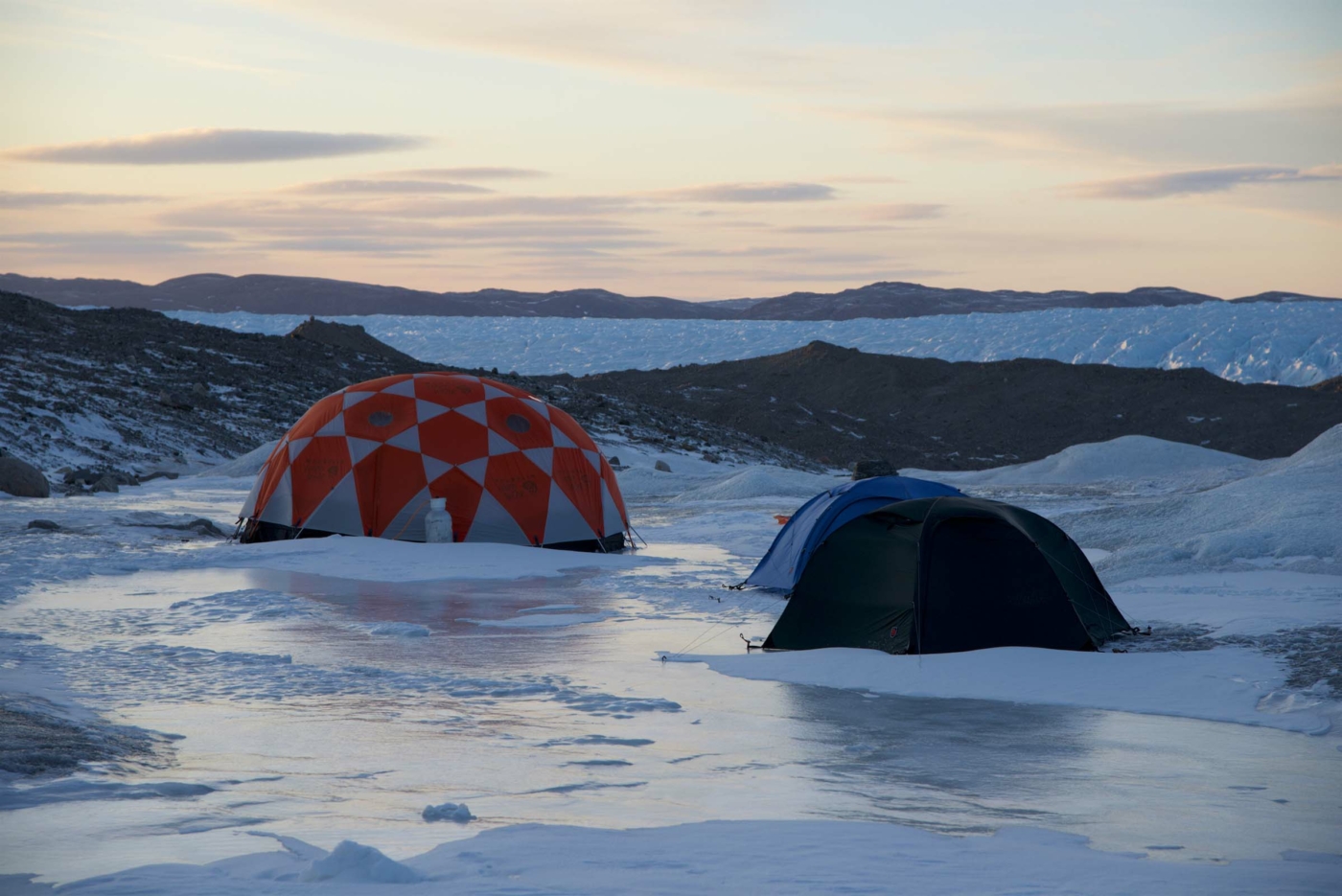 Tent camping in winter - Adam Lyberth, Visit Greenland