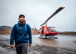 Air Greenland, Helicopter At Kulusuk Airport. By Chris Brinlee Jr