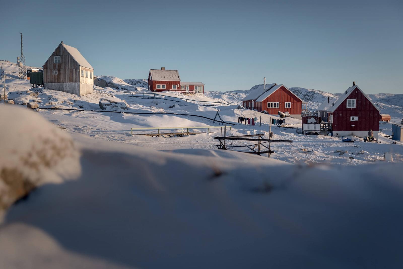 Hotel Nordlys in the village Oqaatsut in Greenland. Photo by Mads Pihl - Visit Greenland