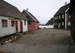 Old colonial buildings that serves as the local museum today. Photo by Maniitsoq Museum