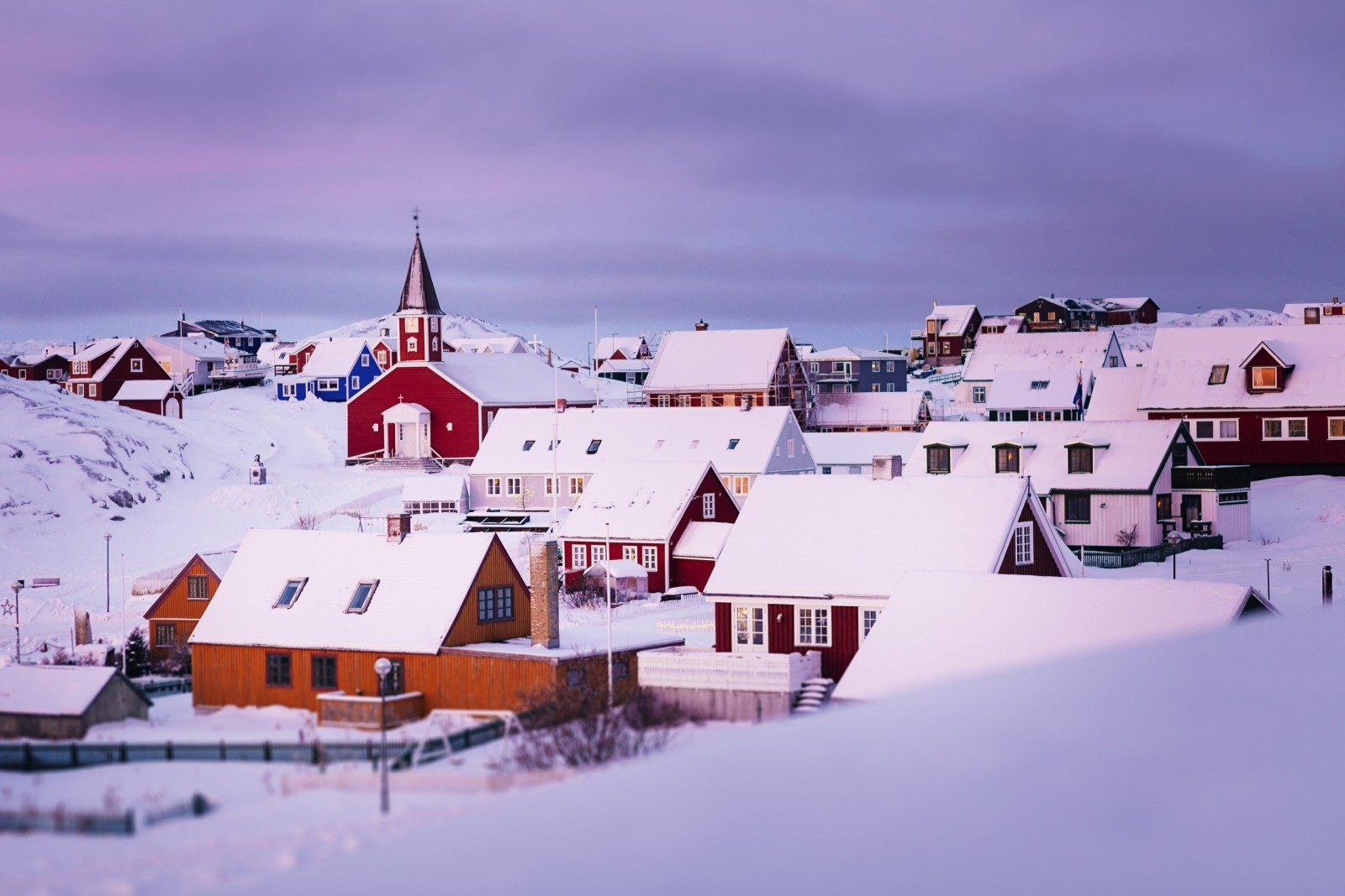 Before-The Red Church and the Old Nuuk area