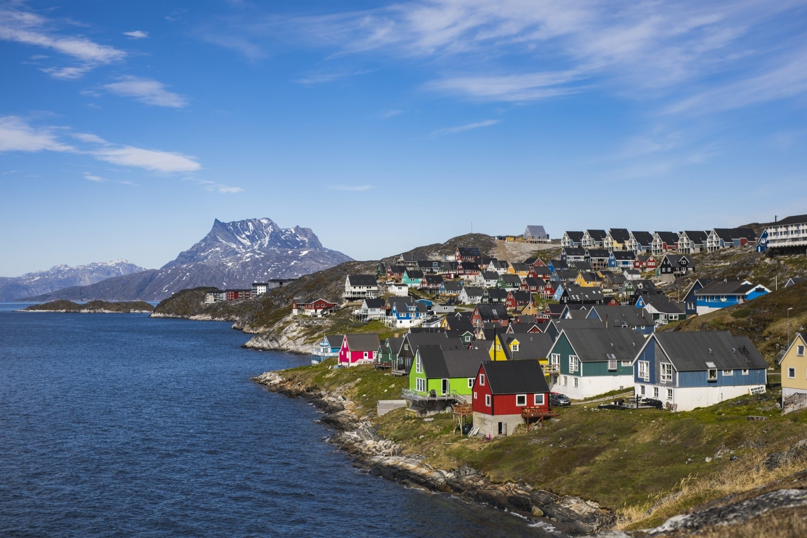 After-One of the famous viewpoint in Nuuk, the view from Myggedalen