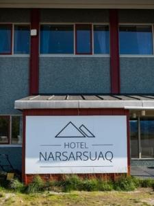 Hotel Narsarsuaq Sign. Photo - Aningaaq R. Carlsen, Visit Greenland