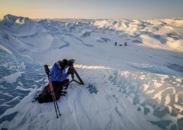 A photo tour on the Greenland Ice Sheet near Kangerlussuaq. Photo by Mads Pihl - Visit Greenland