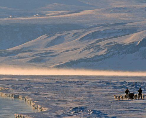 Dogsledding in North-East Greenland, by Magnus Elander