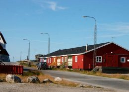 Frontside view of NTS Rooms in Nanortalik, South Greenland. Photo by Nanortalik Tourism Service